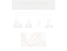 Tablet Screenshot of hotelsalestaskforce.com